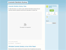 Tablet Screenshot of cosmeticdentistrysydney.typepad.com