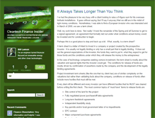 Tablet Screenshot of cleantechfinance.typepad.com