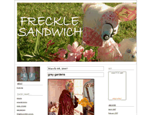 Tablet Screenshot of frecklesandwich.typepad.com