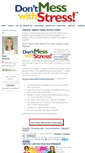 Mobile Screenshot of dontmesswithstress.typepad.com