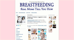 Desktop Screenshot of breastfeedingrealmomstellyouhow.typepad.com