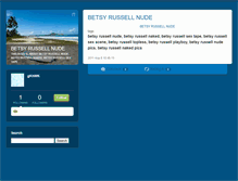 Tablet Screenshot of betsyrussellnude.typepad.com