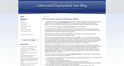 Desktop Screenshot of laborlaw.typepad.com