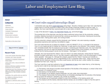 Tablet Screenshot of laborlaw.typepad.com