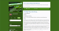 Desktop Screenshot of calvarycrossroads.typepad.com