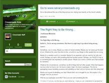 Tablet Screenshot of calvarycrossroads.typepad.com