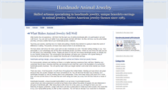Desktop Screenshot of handmadejewelry.typepad.com