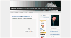 Desktop Screenshot of othereinstein.typepad.com