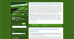 Desktop Screenshot of chronicabsence.typepad.com
