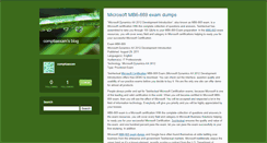 Desktop Screenshot of comptiaexam.typepad.com