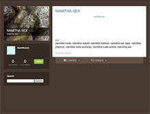 Tablet Screenshot of namithasex.typepad.com