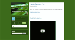 Desktop Screenshot of haydenpanettierepicsnewsbroadcast.typepad.com