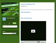 Tablet Screenshot of haydenpanettierepicsnewsbroadcast.typepad.com