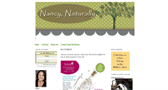 Desktop Screenshot of nancynaturally.typepad.com