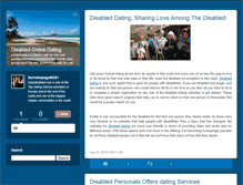 Tablet Screenshot of disabledonlinedating.typepad.com