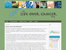 Tablet Screenshot of lifeovercancerblog.typepad.com