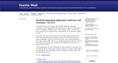 Desktop Screenshot of granitewash.typepad.com