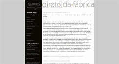 Desktop Screenshot of diretodafabrica.typepad.com