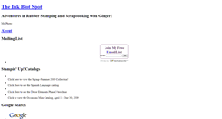 Desktop Screenshot of gingerstamps.typepad.com