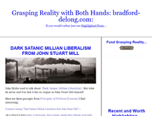 Tablet Screenshot of delong.typepad.com