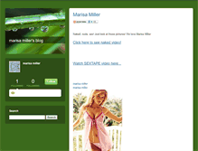 Tablet Screenshot of marisamillerguest.typepad.com