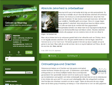 Tablet Screenshot of gelovenopmaandag.typepad.com