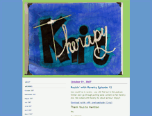 Tablet Screenshot of knittherapy.typepad.com
