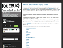 Tablet Screenshot of cuebux.typepad.com