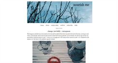 Desktop Screenshot of nourish-me.typepad.com