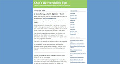Desktop Screenshot of etdeliverability.typepad.com