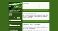 Desktop Screenshot of onestitchshort.typepad.com