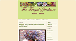 Desktop Screenshot of frugal-gardener.typepad.com