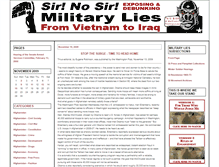 Tablet Screenshot of militarylies.typepad.com
