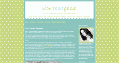 Desktop Screenshot of idonteatpeas.typepad.com