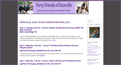 Desktop Screenshot of furryfriendsofknoxville.typepad.com