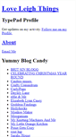 Mobile Screenshot of loveleighthings.typepad.com