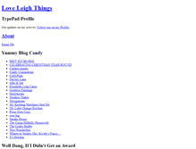 Tablet Screenshot of loveleighthings.typepad.com