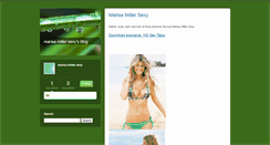 Desktop Screenshot of marisamillersexyignoring.typepad.com