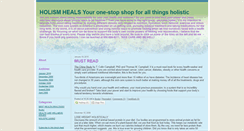 Desktop Screenshot of holismheals.typepad.com