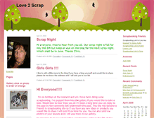 Tablet Screenshot of love2scrapbooval.typepad.com