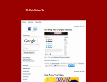 Tablet Screenshot of mydailywellnesstip.typepad.com