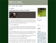 Tablet Screenshot of memotogame.typepad.com