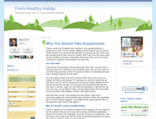 Tablet Screenshot of formhealthyhabits.typepad.com