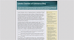 Desktop Screenshot of laredochamber.typepad.com
