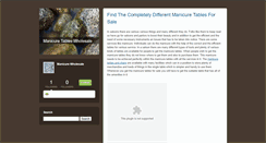 Desktop Screenshot of manicuretablesforsales12.typepad.com