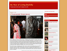 Tablet Screenshot of livingdraftily.typepad.com