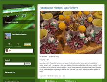Tablet Screenshot of mygoodness.typepad.com