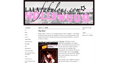 Desktop Screenshot of lalafabulous.typepad.com