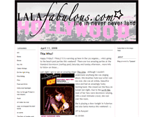 Tablet Screenshot of lalafabulous.typepad.com