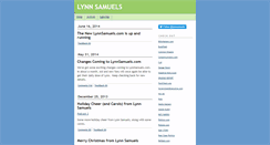 Desktop Screenshot of lynnsamuels.typepad.com